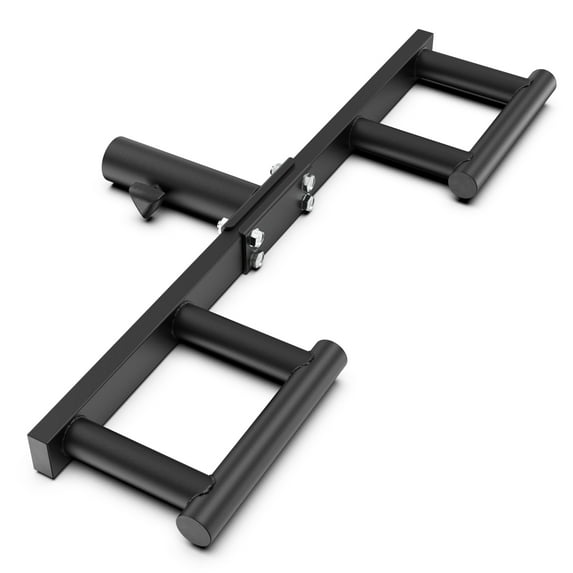 Synergee Viking Press Attachment for Olympic Barbell. Handle Attachment for Landmine Workouts. Compatible with 2” Diameter Barbell Sleeves.