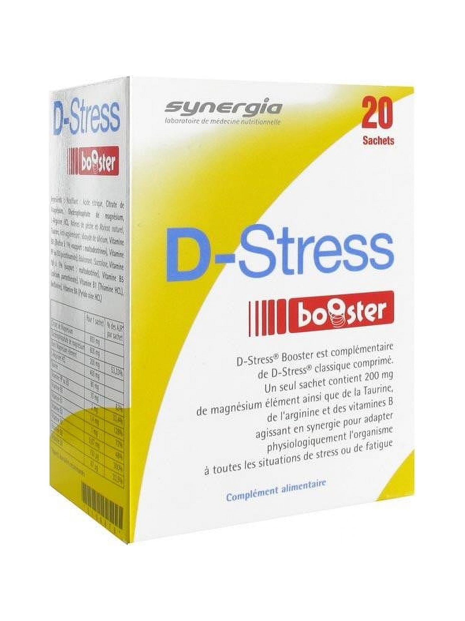 D-stress booster - 20 sachets - Synergia 