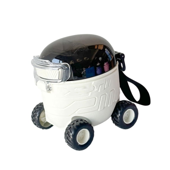 Synergistic Astronauts Themed PC Water Bottle For Boys Girls Convenient Travel Friendly Educational Spaces Accessory
