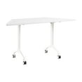 thumbnail image 1 of Synergy 60-inch Trapezoid Modular Conference Table in White - Engineered Wood, 1 of 8