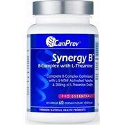 CanPrev Synergy B-Complex with L-Theanine Vegi Capsules, 60 Count