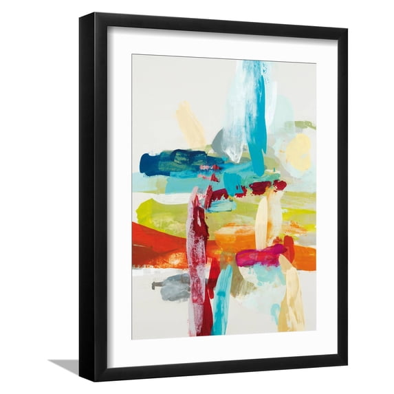 Art.com Synergy I Art Print by Randy Hibberd, Black Frame Wall Art, 17" x 21"