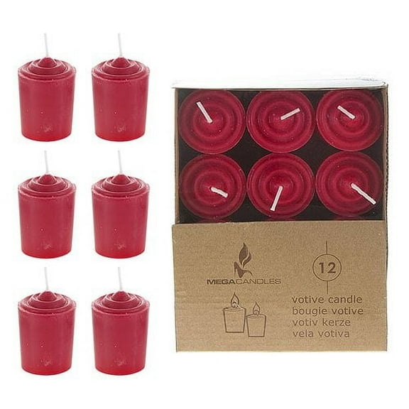 Synergy Retail Group Mega Votive Candle Set (Set of 12)