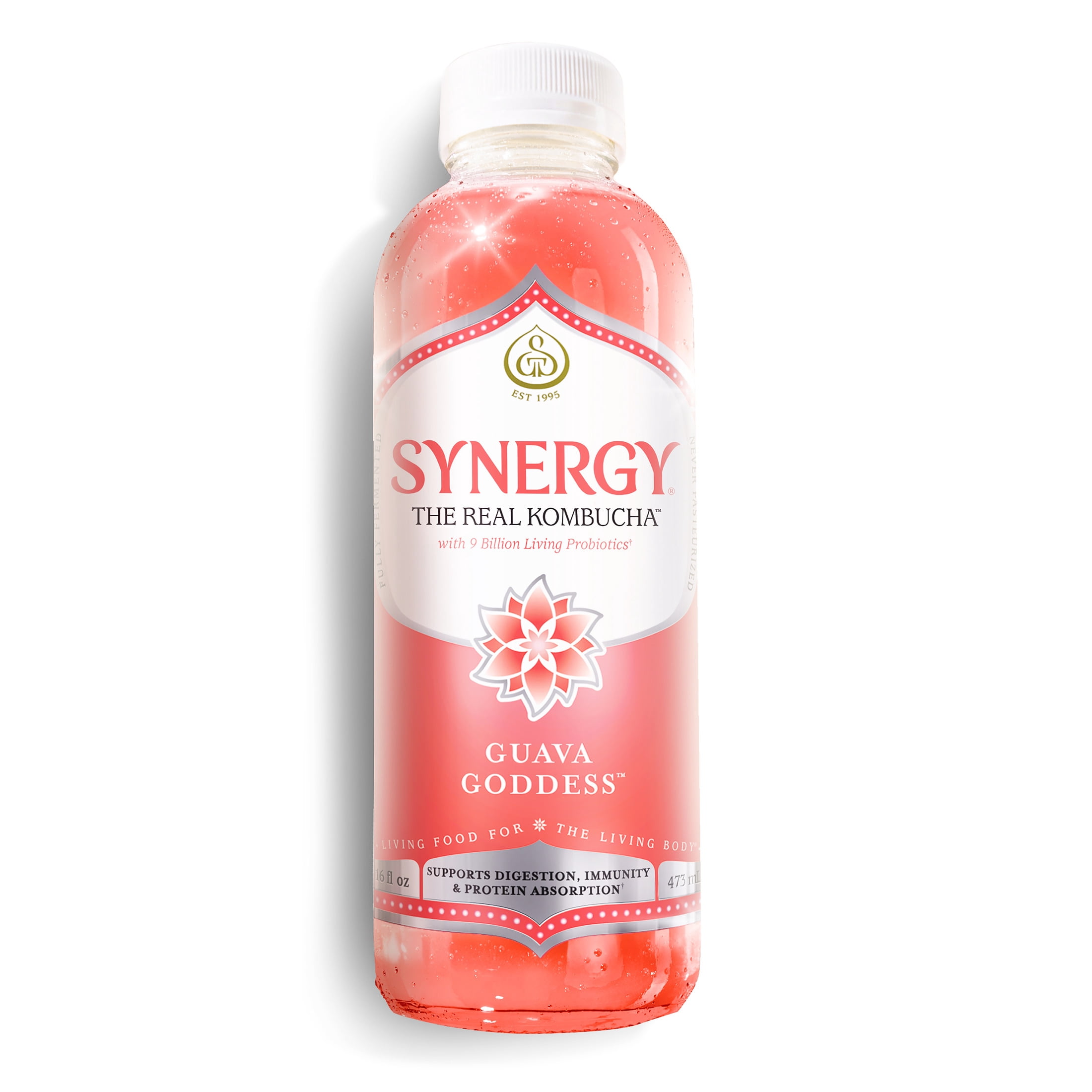 Synergy Peach Paradise Kombucha 16 fl oz - Walmart.com