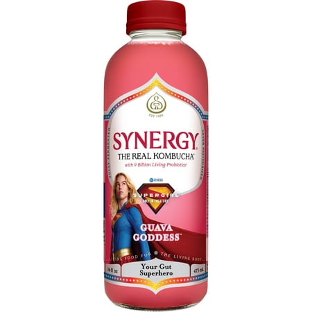 Synergy The Real Kombucha Guava Goddess, 16 fl oz