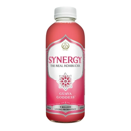 Synergy The Real Kombucha Guava Goddess, 16 fl oz