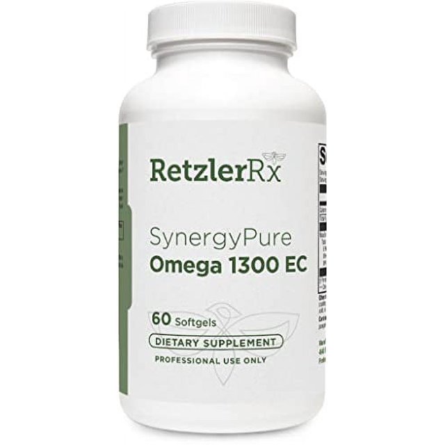 SynergyPure 1300 EC Extra Strength Fish Oil 600 mg EPA 260 mg DHA