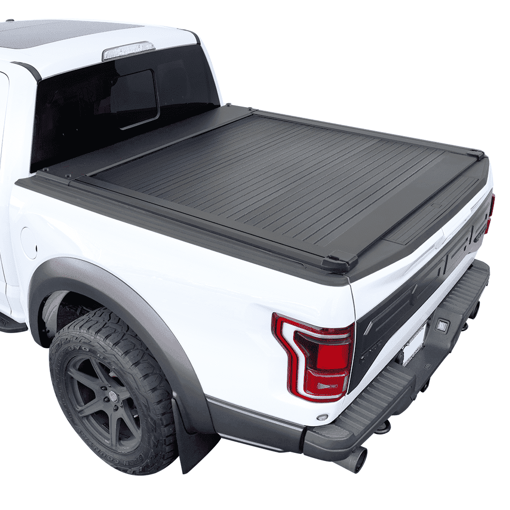 Syneticusa AR Automatic Retract Hard Aluminum Truck Bed Tonneau Cover for 2004-2025 F-150 5.6ft Bed