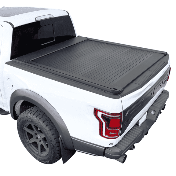Syneticusa AR Automatic Retract Hard Aluminum Truck Bed Tonneau Cover for 2004-2026 F-150 5.6ft Bed