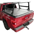 thumbnail image 1 of Syneticusa Automatic Retract Hard Pro Tonneau Cover+Rack kit for 2004-2024 F-150 5.6ft Bed, 1 of 8