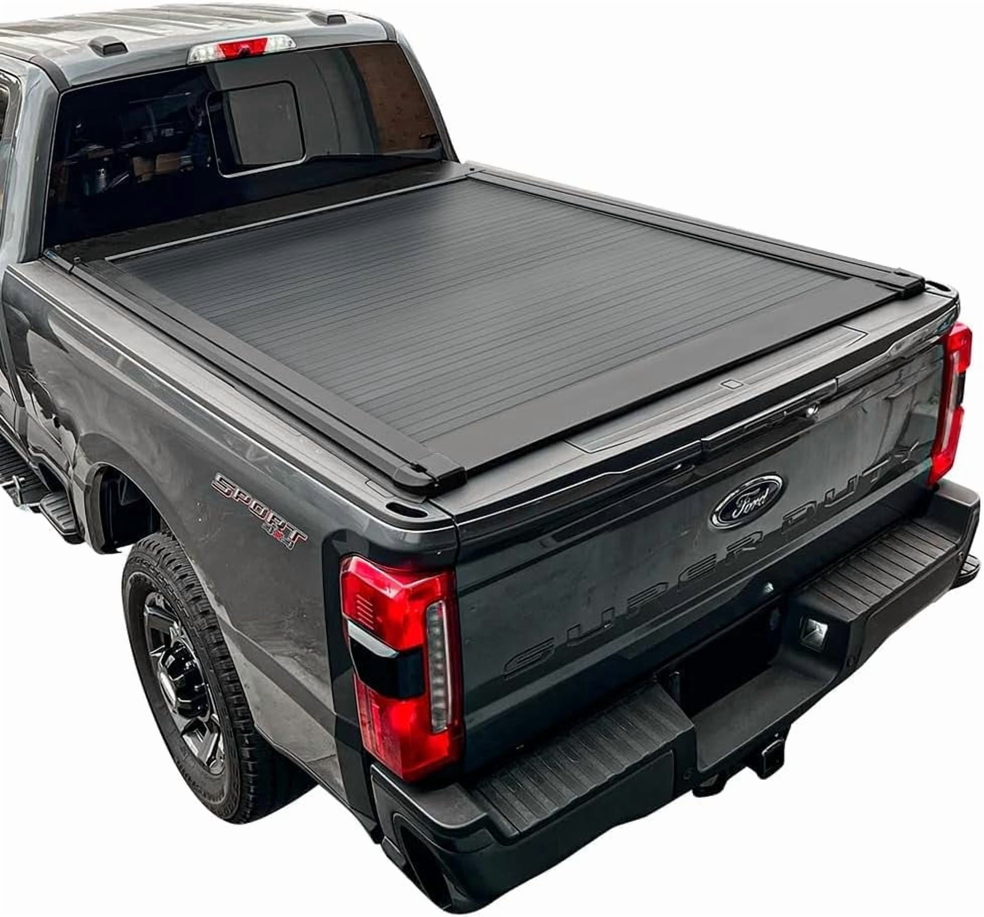 Syneticusa AR Hard Aluminum Retractable Truck Bed Tonneau Cover for 2008-2026 F-250/350 6' 10" Bed