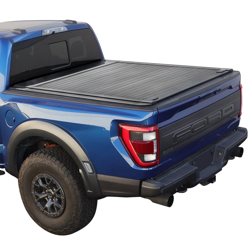 Syneticusa MB Aluminum Retractable Hard Tonneau Cover for 2004-2026 Ford F-150 5.6ft Truck Bed