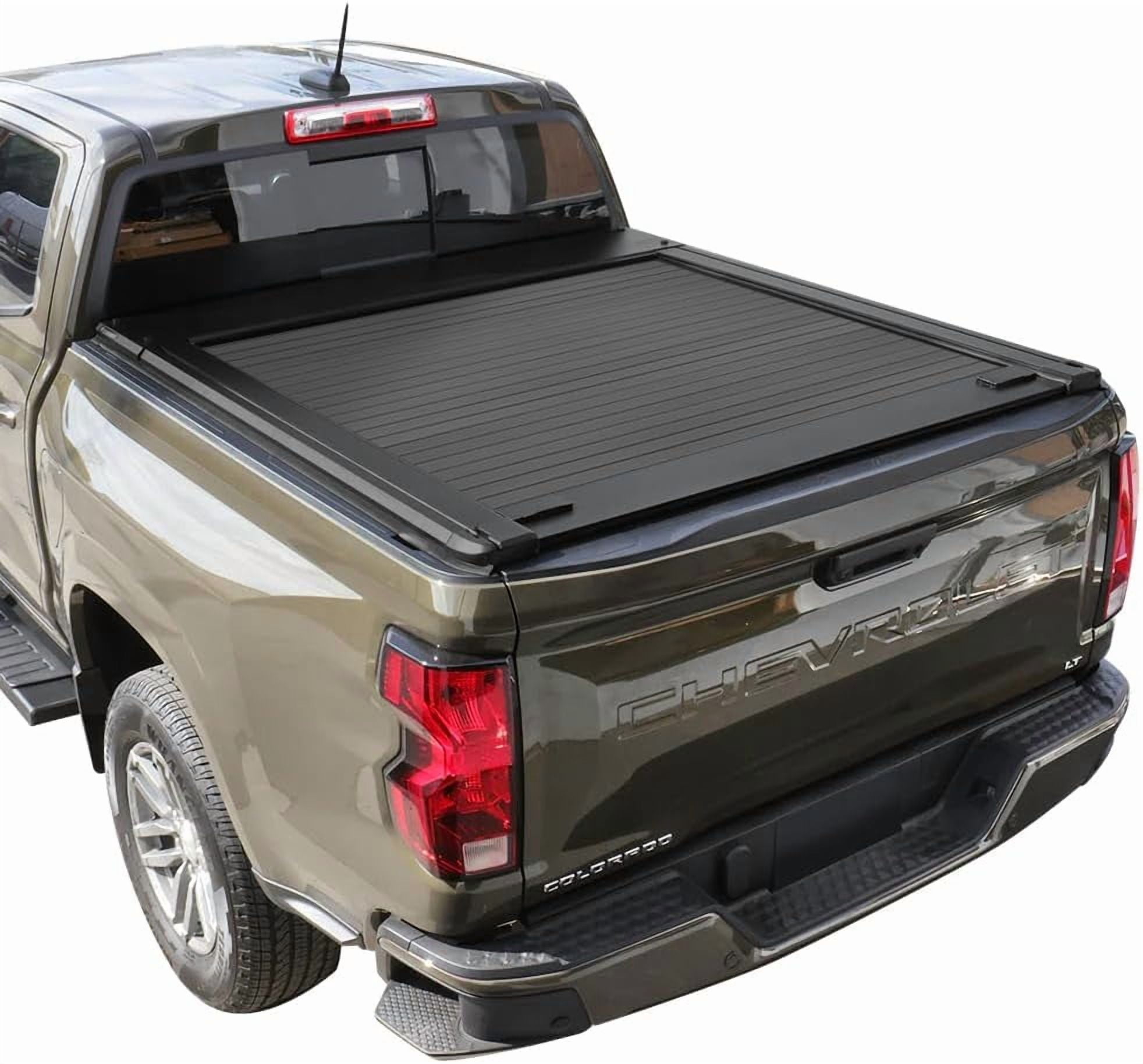Reinforced aluminum retractable truck bed cover installation