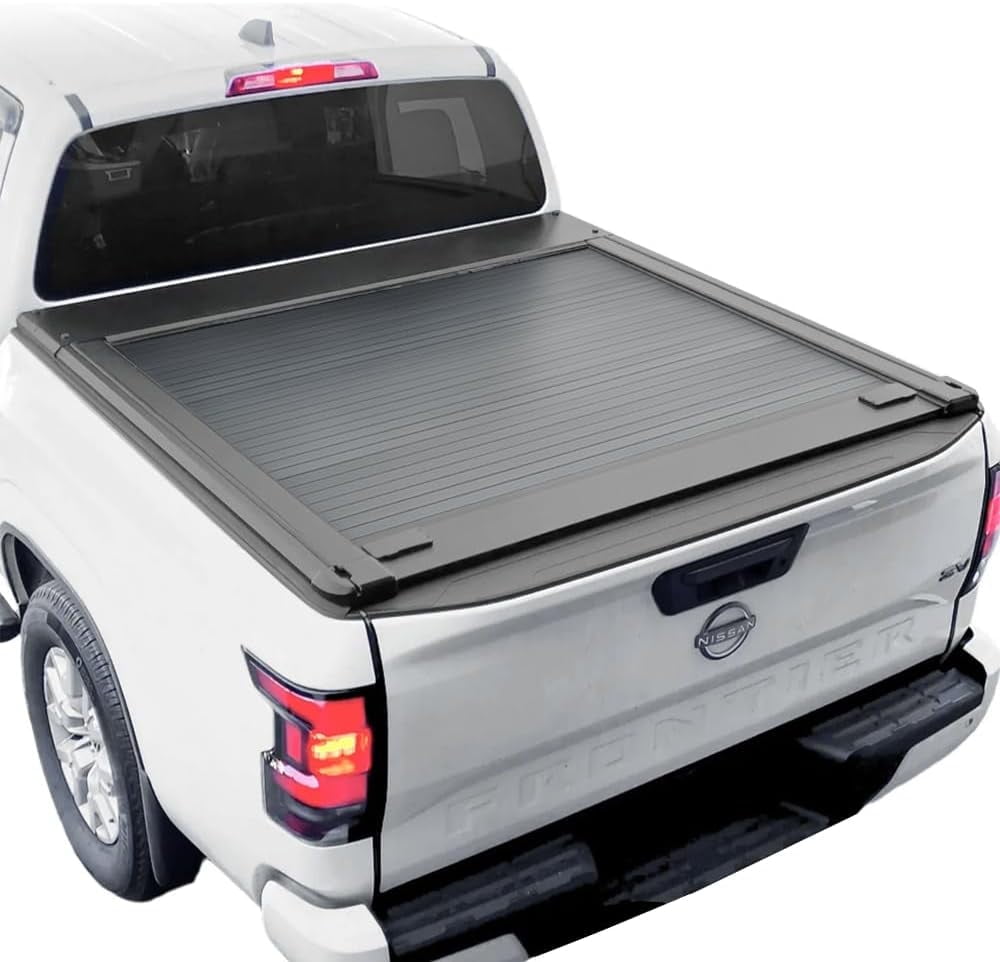 Extending Retracting Rails Syneticusa MR Series Retractable T-Slot Rails Hard Truck Bed Cover for ...