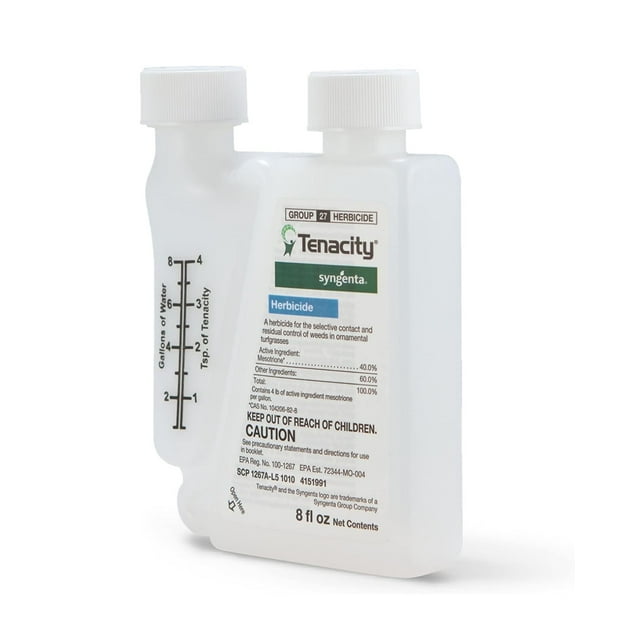 Syngenta Tenacity Herbicide - Selective Broadleaf Weed & Grass Control - 8 fl oz