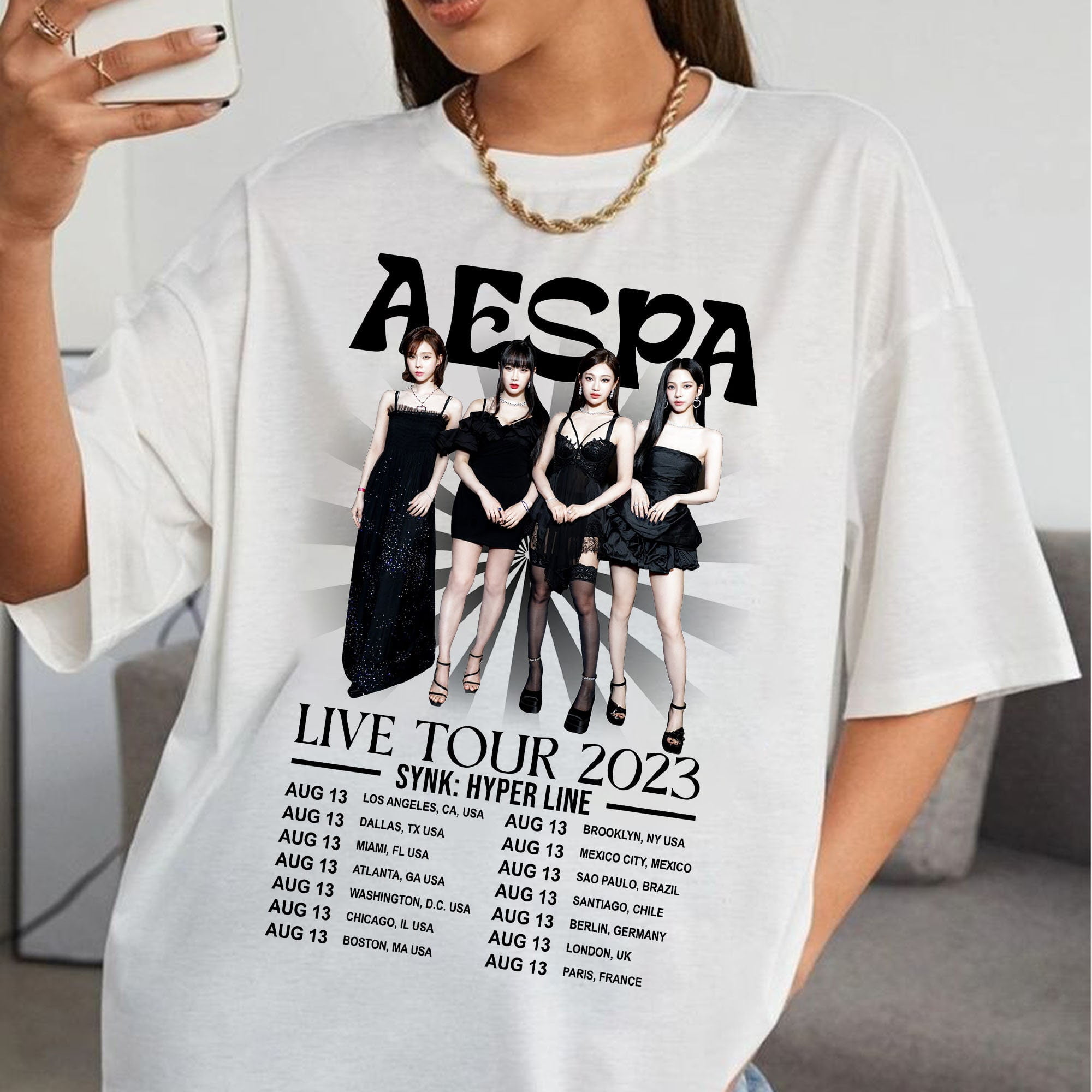 Aespa Official Merch Aespa Official SYNK Parallel LINE World Tour