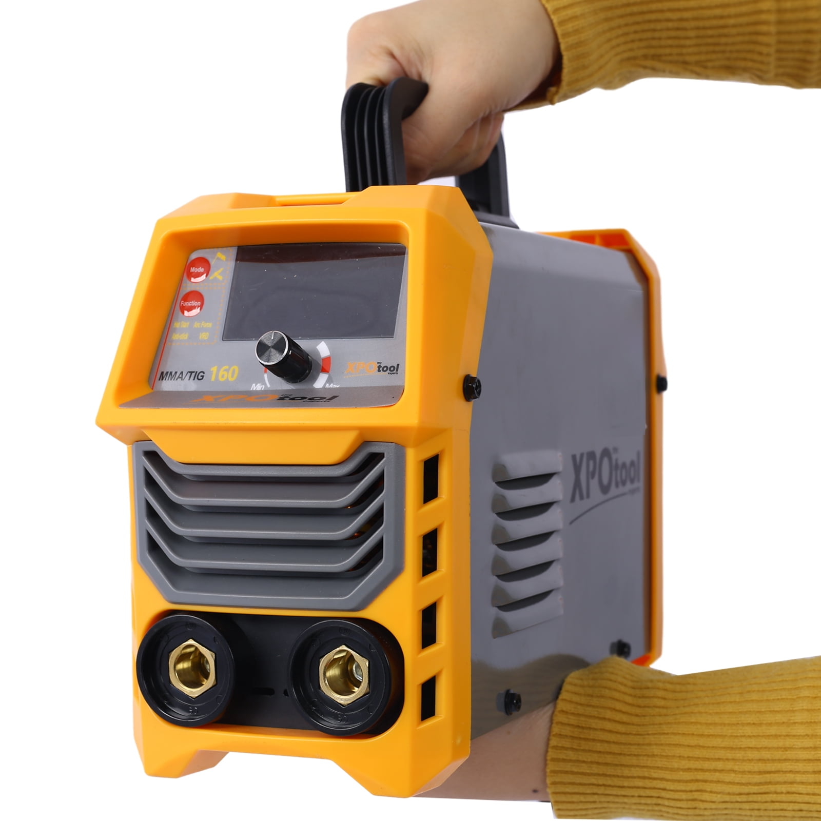 Synkrozek 110V Portable ARC Welder Actual 160A ARC/Lift TIG Welding Machine, Dual Voltage Electric Welder MMA Welding Machine Inversor Soldador With Lift Tig IGBT Inverter Welder Portable MMA Welder