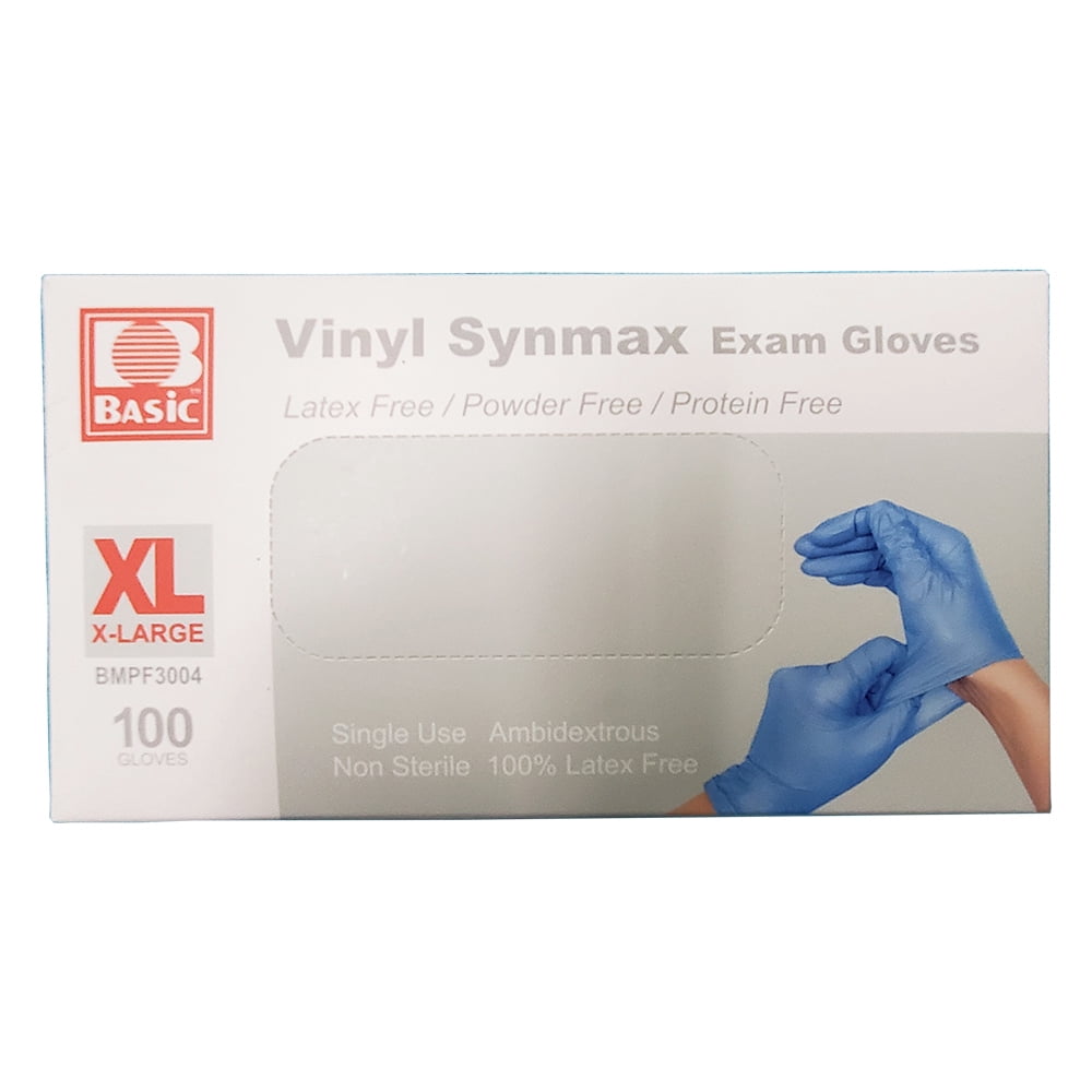 Ambulex Vinyl-Handschuhe, ungepudert, Größe L, 100 Stück