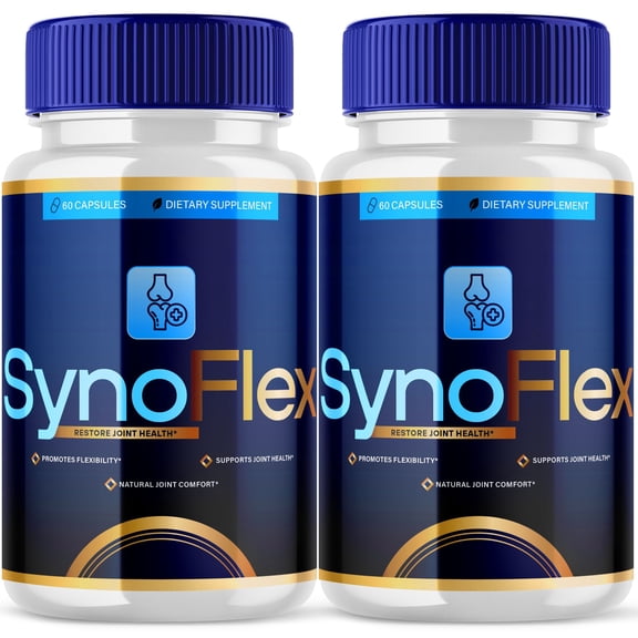 SynoFlex Advanced Joint Mobility Pills Advanced Flexibility Support 120 Capsules