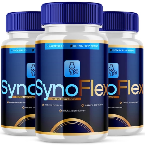 SynoFlex Advanced Joint Mobility Pills Advanced Flexibility Support 180 Capsules