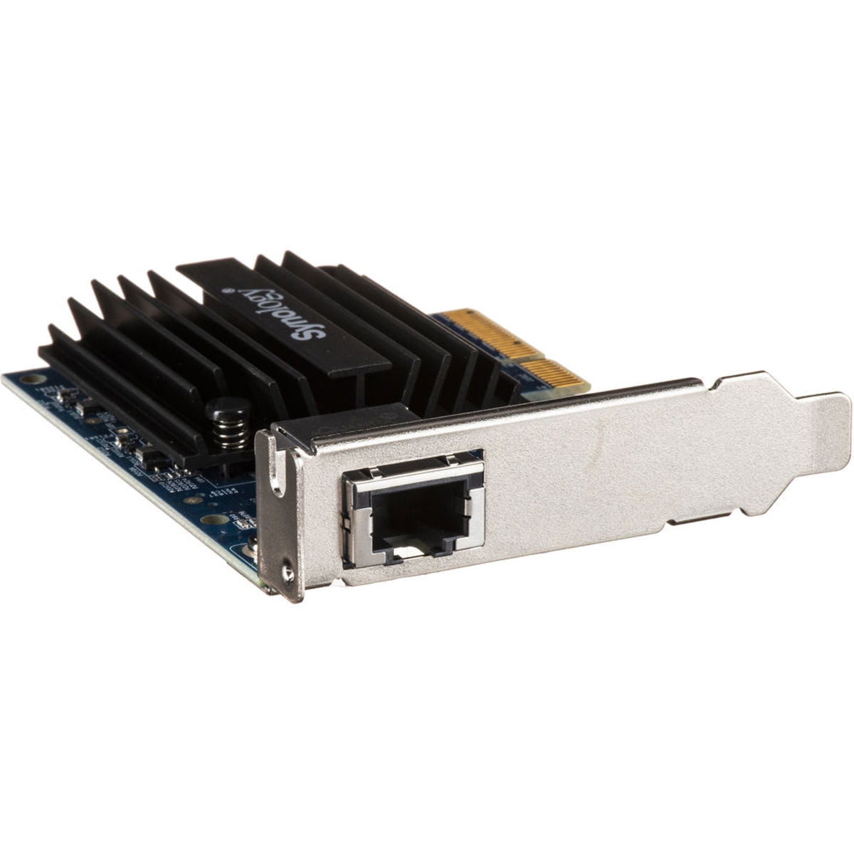 Synology Single-Port, High-Speed 10GBASE-T/NBASE-T Add-In Card For Synology NAS Servers - PCI Express 3.0 x4 - 1 Port(s) - 1 - Twisted Pair - 10GBase-T - Plug-in Card