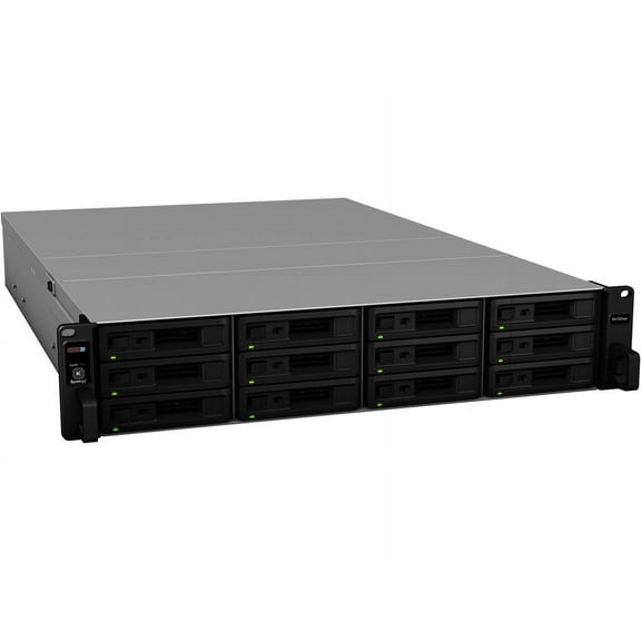 Synology RX1222SAS Drive Enclosure Serial Attached SCSI (SAS), SATA, SAS Host Interface, 2U Rack-mountable