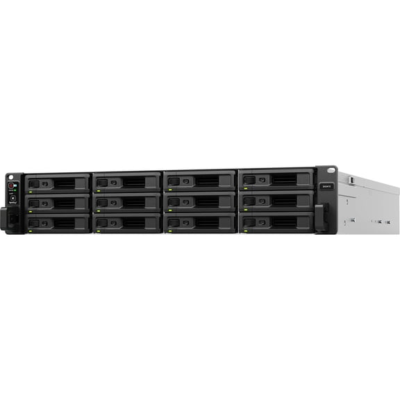 Synology SA3410 NAS Storage System - 1 x Intel Xeon D-1541 Octa-core (8 Core) 2.10 GHz - 12 x HDD Supported - 1740.80 TB Supported HDD Capacity - 0 x HDD Installed - 12 x SSD Supported - 1740.80 TB...