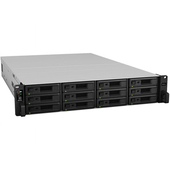 Synology RackStation RS3621XS+ SAN/NAS Storage System - Intel Xeon D-1541 Octa-core (8 Core) 2.10 GHz - 12 x HDD Supported - 0 x HDD Installed - 12 x SSD Supported - 0 x SSD Installed - 8 GB RAM DD...