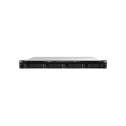 Synology 4bay NAS RackStation - AMD V1500B 2.2 GHz - 2 Ram Slots - 4 Drive Bays - Gigabit Ethernet - USB 3.2 - 4x RJ-45 - RS826RP+