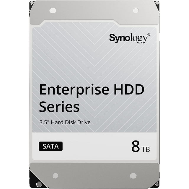 Synology 8TB HAT5300 Series 3.5” SATA HDD, Silver