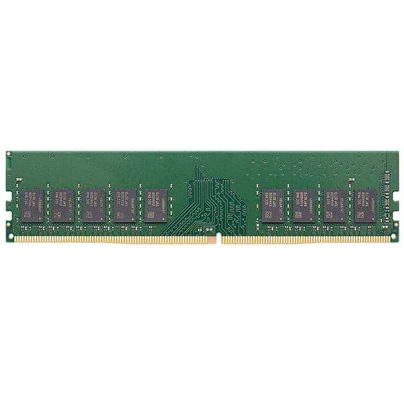 Synology 8GB DDR4 SDRAM Memory Module - For Storage System - 8 GB (1 x 8GB) DDR4 SDRAM - 1.20 V - ECC - Unbuffered - 288-pin - DIMM