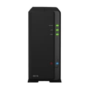 Synology DiskStation DS118 NAS Server مع وحدة المعالجة المركزية RTD1296 1.4 جيجا هرتز ، ذاكرة 1 جيجا بايت ، تخزين HDD 10 تيرابايت ، منفذ شبكة LAN 1 × 1 جيجابت ، نظام تشغيل DSM