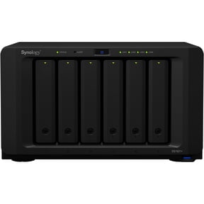 Synology DiskStation DS1621+ NAS Server for Business with Ryzen CPU, 16GB Memory, 12TB HDD, Synology DSM Operating System, iSCSI Target Ready