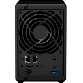 Synology DiskStation DS720+ NAS Server for Business with Celeron CPU, 6GB Memory, 1TB M.2 NVMe SSD, 2TB SSD Storage, Synology DSM Operating System
