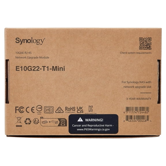 Synology E10G22-T1-Mini 10Gigabit Ethernet Card