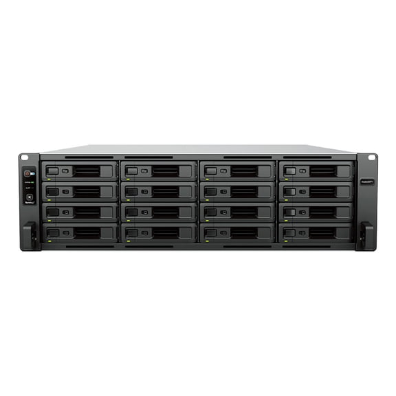 Synology RackStation RS2825RP+ 16-Bay 3U Rackmount NAS Enclosure with Redundant Power Supply, Diskless