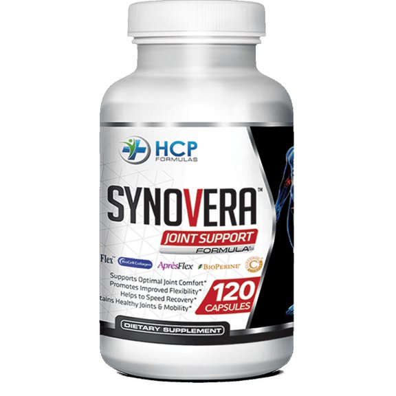 Synovera - 120 Capsules for Joint Support by HCP Formulas