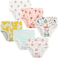 thumbnail image 1 of Synpos Girls Brief Underwear, Infant 100% Cotton Comfort Panties 6 Packs, Sizes 2- 7, 1 of 7