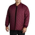thumbnail image 1 of Synrgy by DXL Men's Big and Tall Reversible Quilted Bomber Jacket Tawny Port 4XL, 1 of 3
