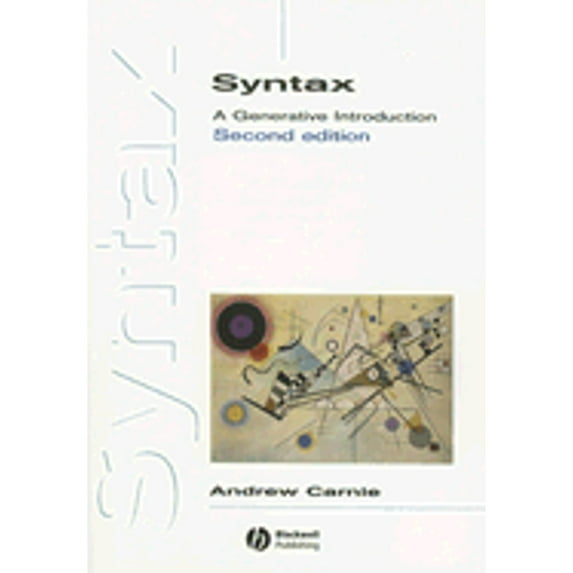 Pre-Owned Syntax: A Generative Introduction (Paperback) 1405133848 9781405133845