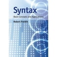 thumbnail image 1 of Pre-Owned Syntax: Basic Concepts and Applications Paperback, 1 of 1
