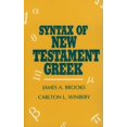 thumbnail image 1 of Pre-Owned Syntax of New Testament Greek (Paperback) 0819104736 9780819104731, 1 of 1