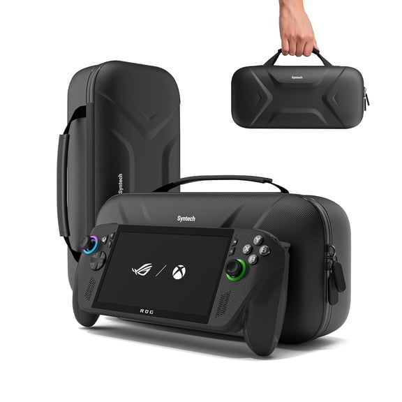 Syntech Hard Carrying Case for ASUS ROG Xbox Ally/ROG Xbox Ally X Console and Accessories, Portable Travel Handheld Case for Storage, Black