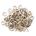 thumbnail image 1 of Syntego 100pcs Wooden Heart Confetti Rustic Wood Scatter Hearts Wedding Table Decoration, 1 of 1