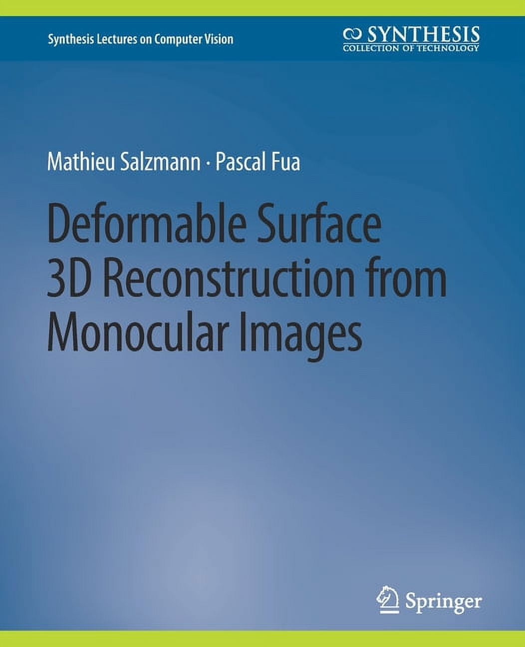 Synthesis Lectures on Computer Vision Deformable Surface 3D ...
