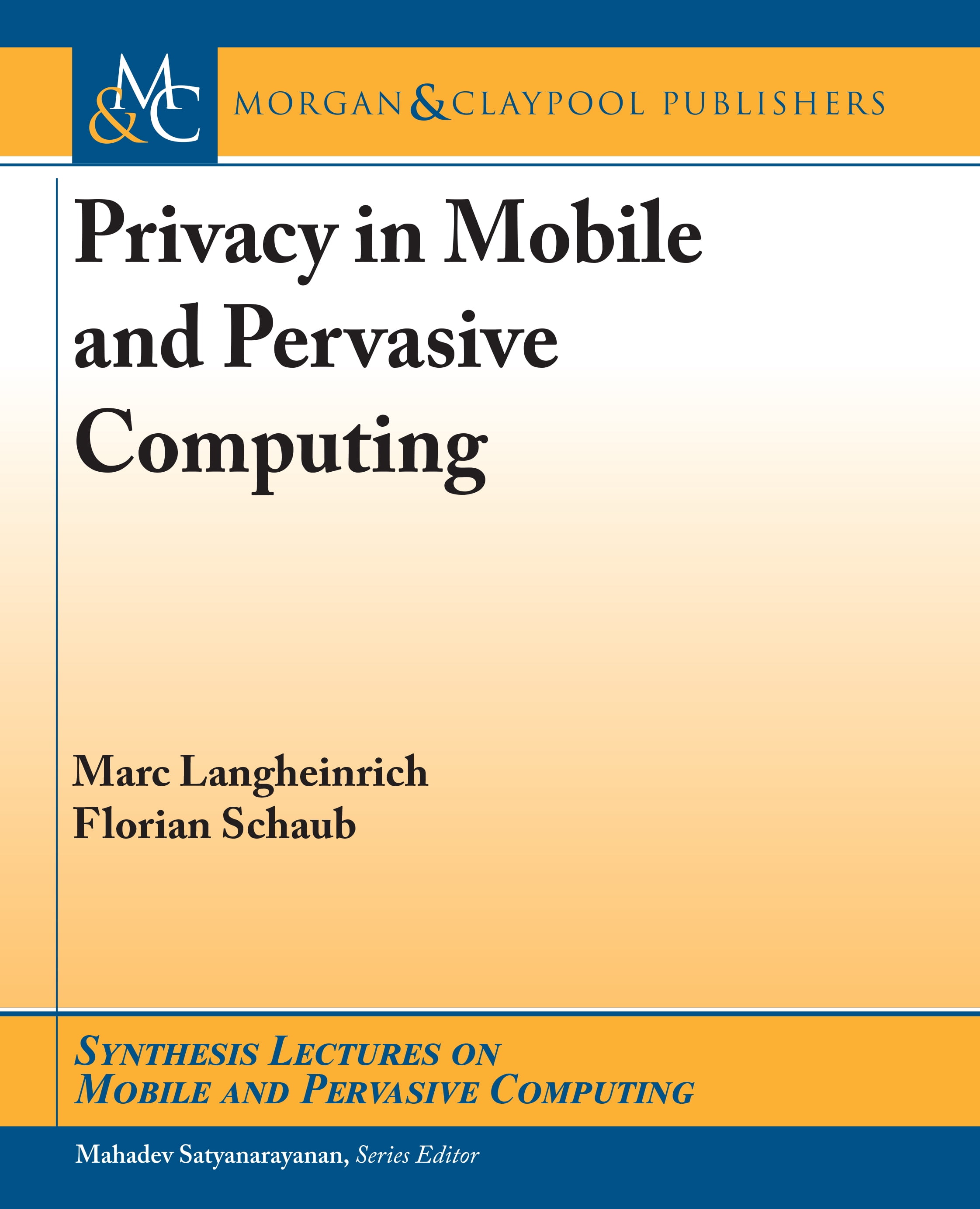 Privacy in Mobile and Pervasive Computing - Walmart.com