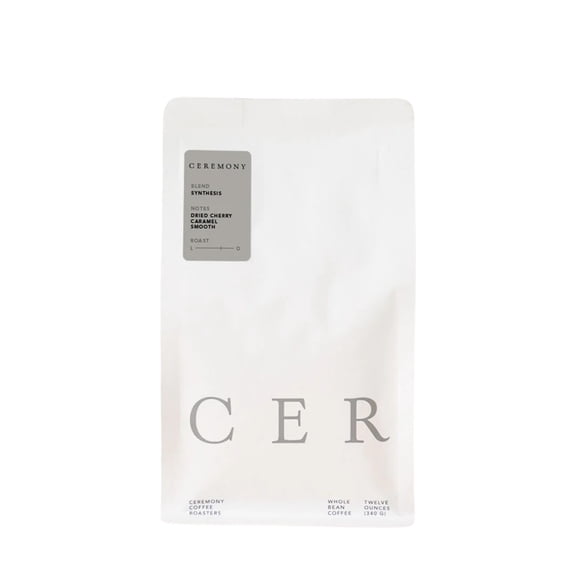 Synthesis - Roasted by Ceremony Coffee Roasters - Freshly Ground Coffee - 12oz Bag