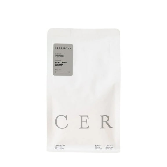 Synthesis - Roasted by Ceremony Coffee Roasters - Whole Bean Coffee - 12 Ounce Bag