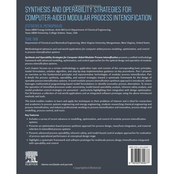 Pre-Owned Synthesis and Operability Strategies for Computer-Aided Modular Process Intensification