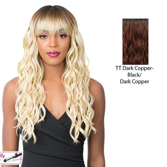 Synthetic 2020 Bang Wig - Skylar,Tt Dark Copper